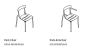 Park Chair Modell 1186 (Gartenstuhl ohne Armlehne)