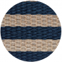 Stripe - Gewebter Teppich aus Papiergarn - Ø 170cm