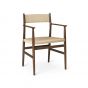 ARV Dining Chair (Armlehnstuhl) - Papierschnursitz