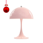Panthella Mini Tischleuchte Pale rose