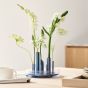 Ikeru Vase Low – dusk blue