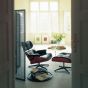 Lounge Chair & Ottoman - Nussbaum schwarz pigmentiert (Sessel)