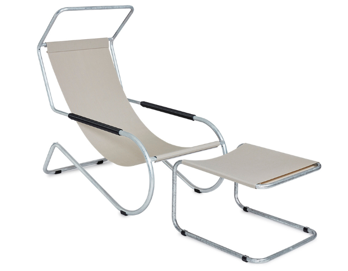 Lido Liege mit Fusshocker - beige