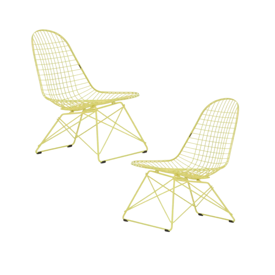 Wire Chair LKR Farbe citron