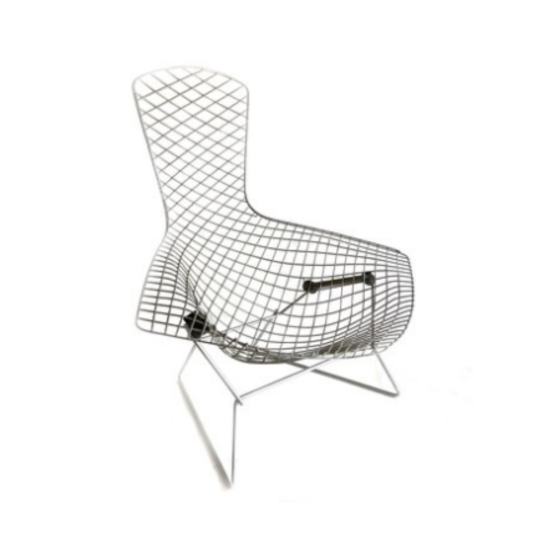 Bertoia Bird Hochlehner Sessel (ohne Bezug)