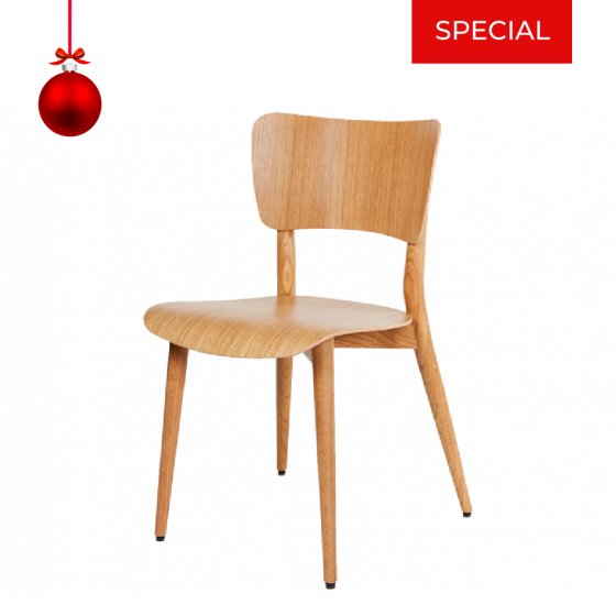 Max Bill Kreuzzargenstuhl - Eiche Natur