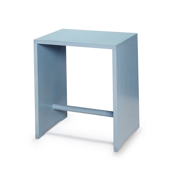 Max Bill Ulmer Hocker Hellblau