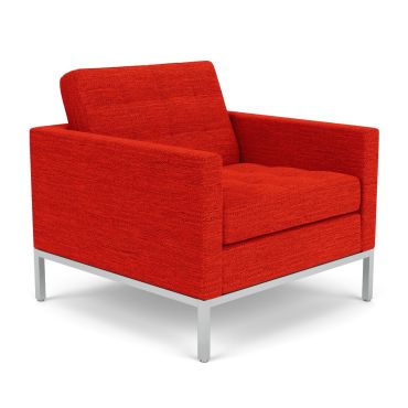 Florence Knoll Lounge Chair (Sessel) - rot