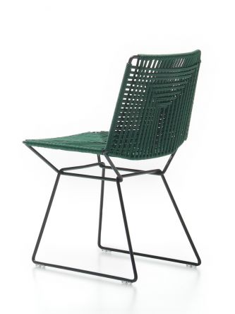 Neil Twist Chair (Outdoorstuhl) - Dunkelgrün