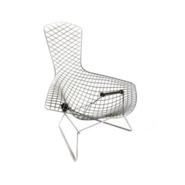 Bertoia Bird Hochlehner Sessel (ohne Bezug)