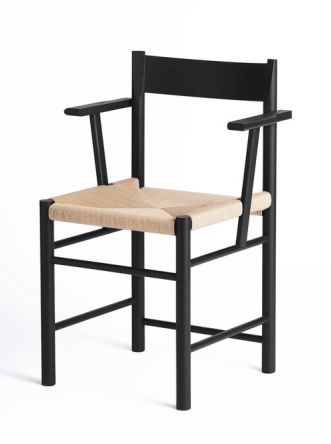 F Dining Chair (Armlehnstuhl) - Papierschnur