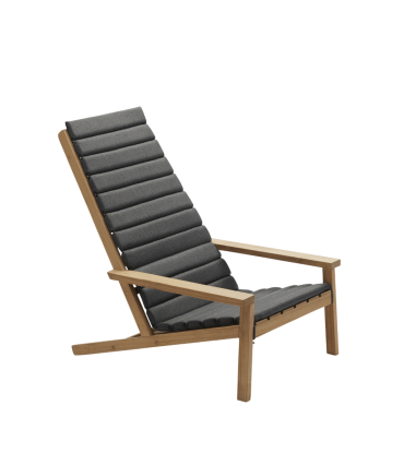 Between lines deck chair Kissen