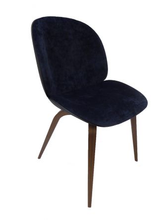 Beetle Dining Chair - Wood Base (Stuhl Frontpolster)
