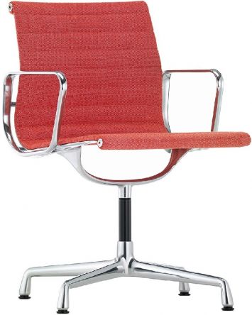 EA 104 Alu Chair poppyred/elfenbein