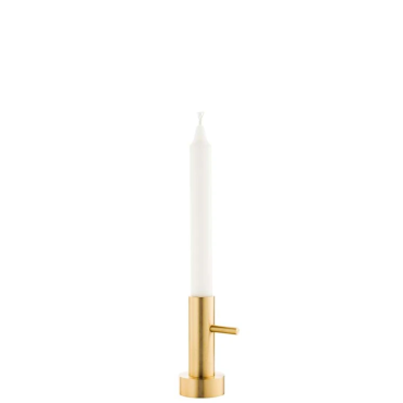 Candleholder Single #1 Kerzenständer – Messing