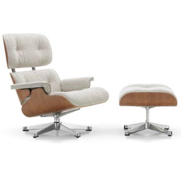 Lounge Chair & Ottoman Stoff Nubia