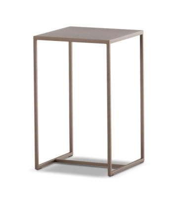 Duchamp Bronze Beistelltisch, 25x25x40 cm