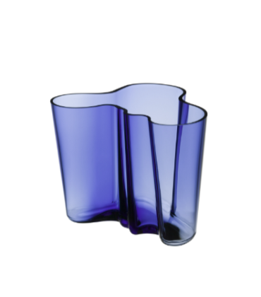 Alvar Aalto Vase 16 cm - Ultramarine 