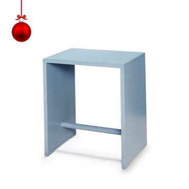 Max Bill Ulmer Hocker Hellblau