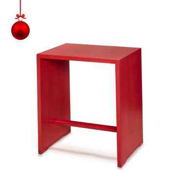 Max Bill Ulmer Hocker Rot