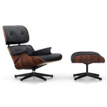 Lounge Chair & Ottoman - Santos Palisander (Sessel)