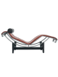 Cassina 4 Chaise longue à reglage continu (LC4 Liege)