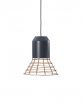 Bell Light Pendant Lamp (Pendelleuchte) - Metallkorb, verkupfert