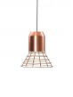 Bell Light Pendant Lamp (Pendelleuchte) - Metallkorb, verkupfert