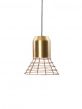 Bell Light Pendant Lamp (Pendelleuchte) - Metallkorb, verkupfert