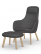 HAL Lounge Chair (Sessel) & Ottoman