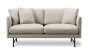 Calmo Sofa 2-Sitzer, 80cm Kissen