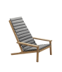 Between lines deck chair Kissen