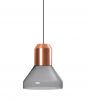 Bell Light Pendant Lamp (Pendelleuchte) - Kristallglas, grau