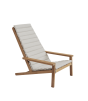 Between lines deck chair Kissen