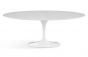 Saarinen Tulip Tisch oval - Laminat weiss