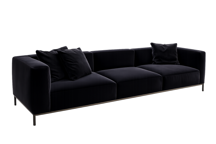 Cassina Mex-Hi 3-Sitzer-Sofa