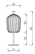 Plissée Floor Lamp (Bodenleuchte)