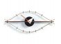 Eye Clock Wanduhr