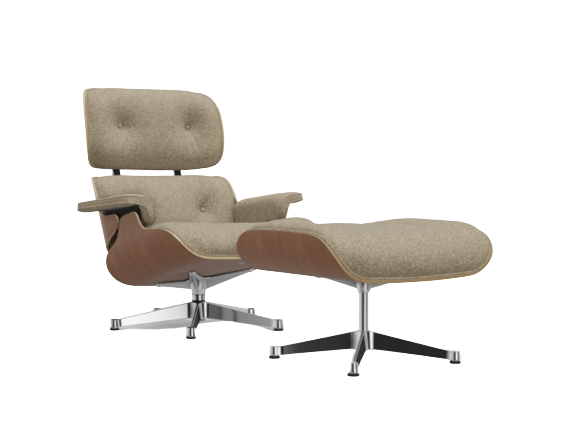 Lounge Chair & Ottoman Stoff Nubia