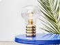 Bulb Brass Tischleuchte