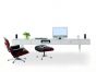 Lounge Chair & Ottoman - Nussbaum schwarz pigmentiert (Sessel)