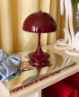 PANTHELLA 160 PORTABLE LAMP Opaque Burgundy
