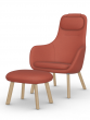 HAL Lounge Chair (Sessel) & Ottoman