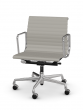 Aluminium Chair EA 117 Bürodrehstuhl - Leder Premium F