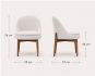 Sendai Dining Chair bianco