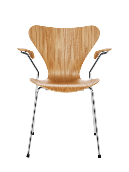Series 7 (3207) Stuhl - Natürliches Furnier